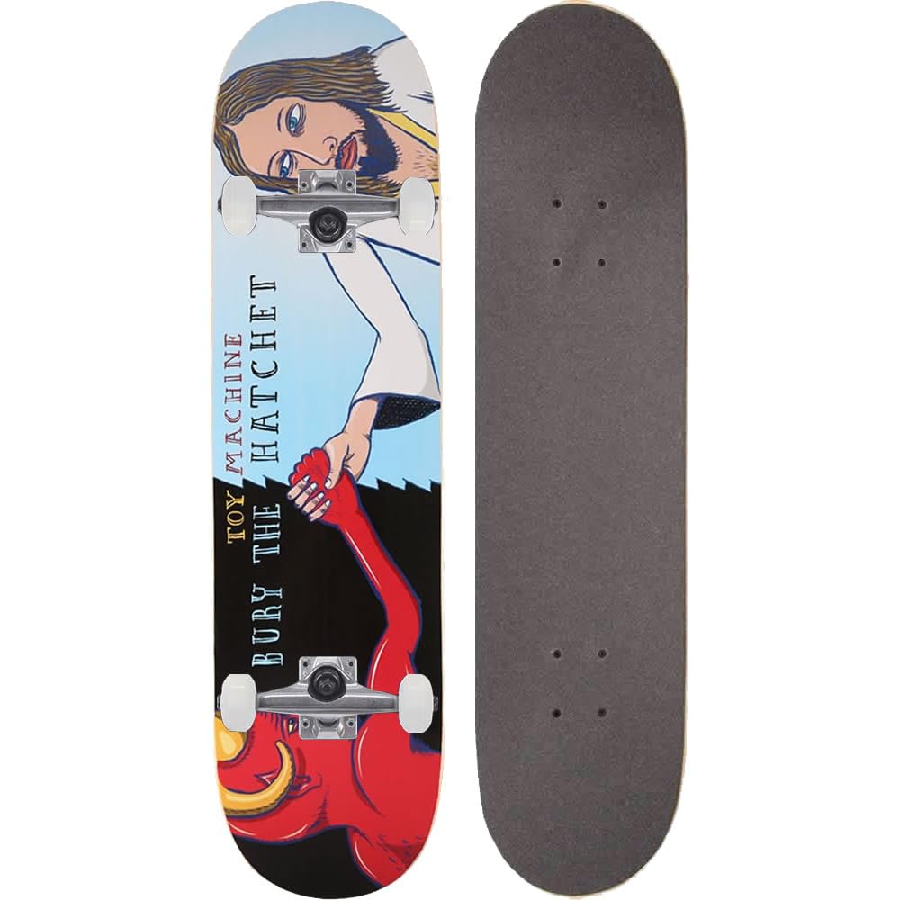 Toy Machine Bury The Hatchet Skateboard Complete 8 – Axis
