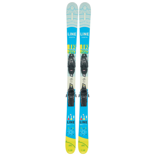 Line Skis Wallisch Shorty Skis + FTD 4.5 Bindings - Kids' 2024