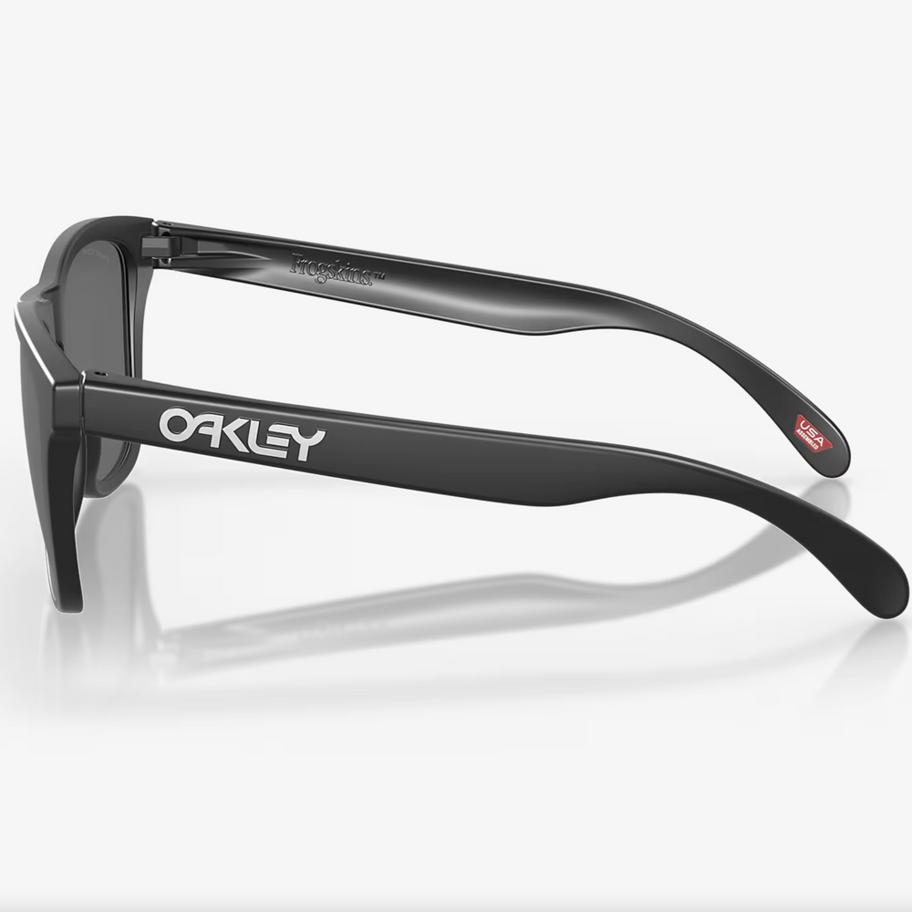 Oakley Frog Skins Sunglasses Matte Black Prizm Black Polarized