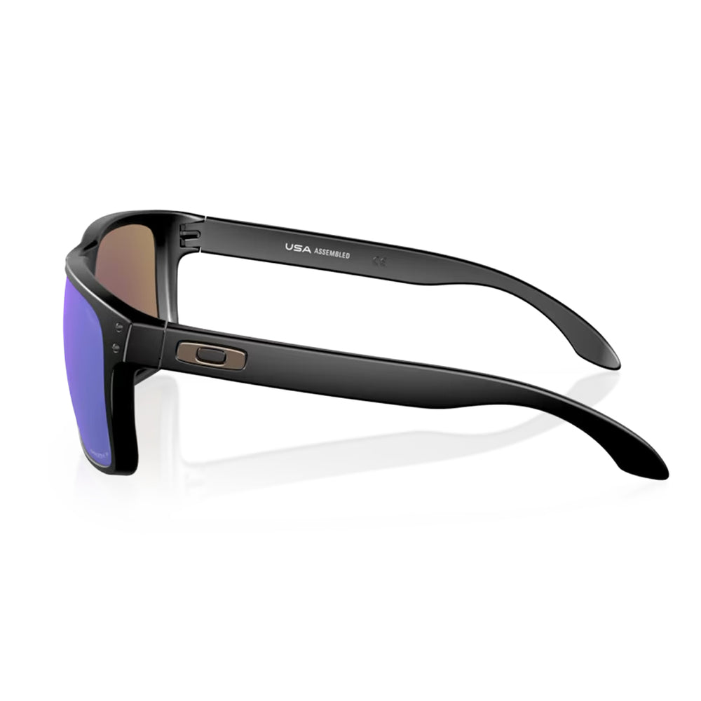 Oakley Holbrook XL Sunglasses Matte Black with Prizm Sapphire Iridium Polarized