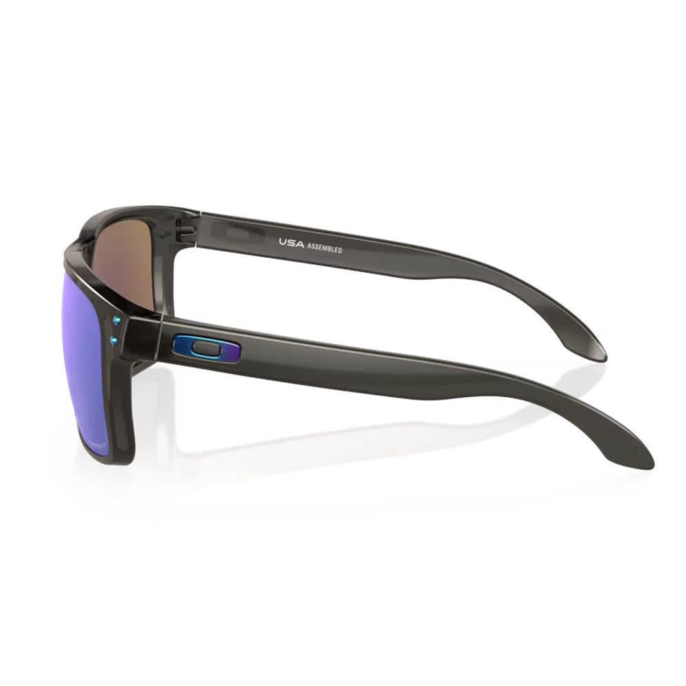 Oakley Holbrook XL Sunglasses Polished Black with Prizm Sapphire