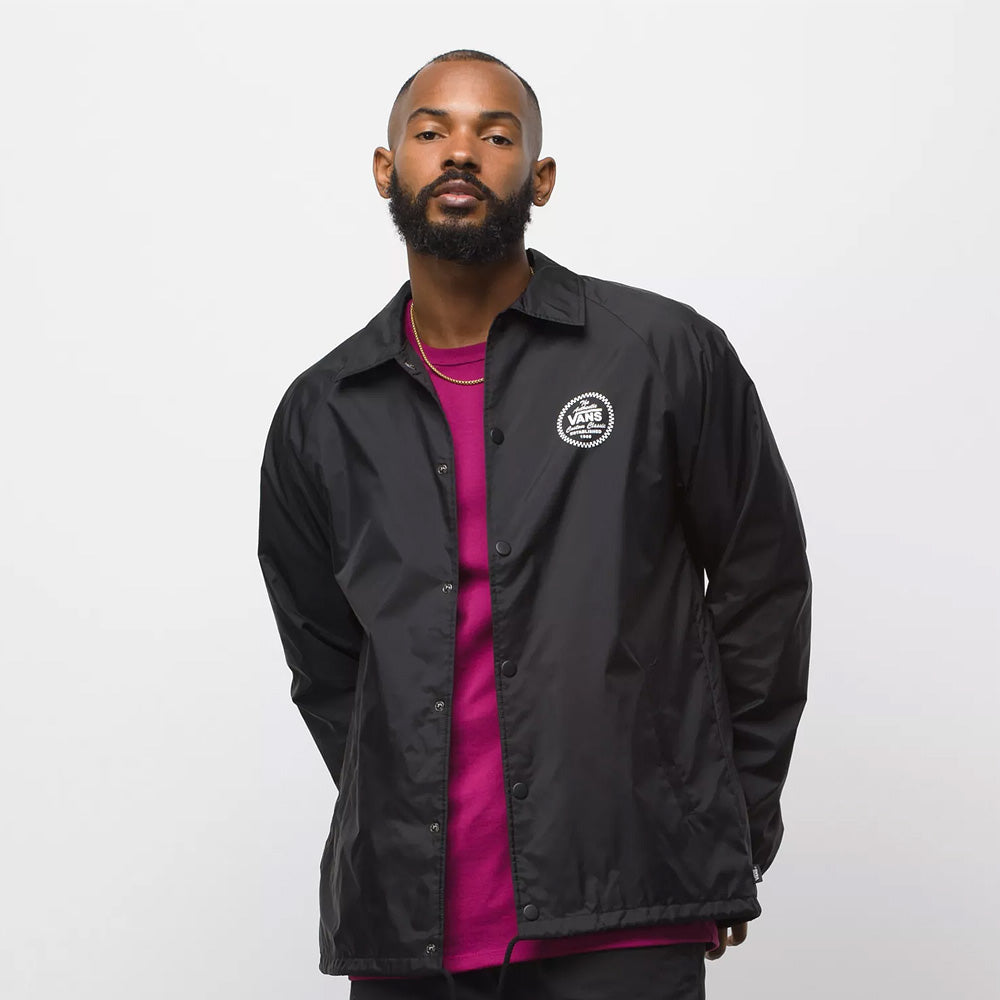 Vans windbreaker black Clearance