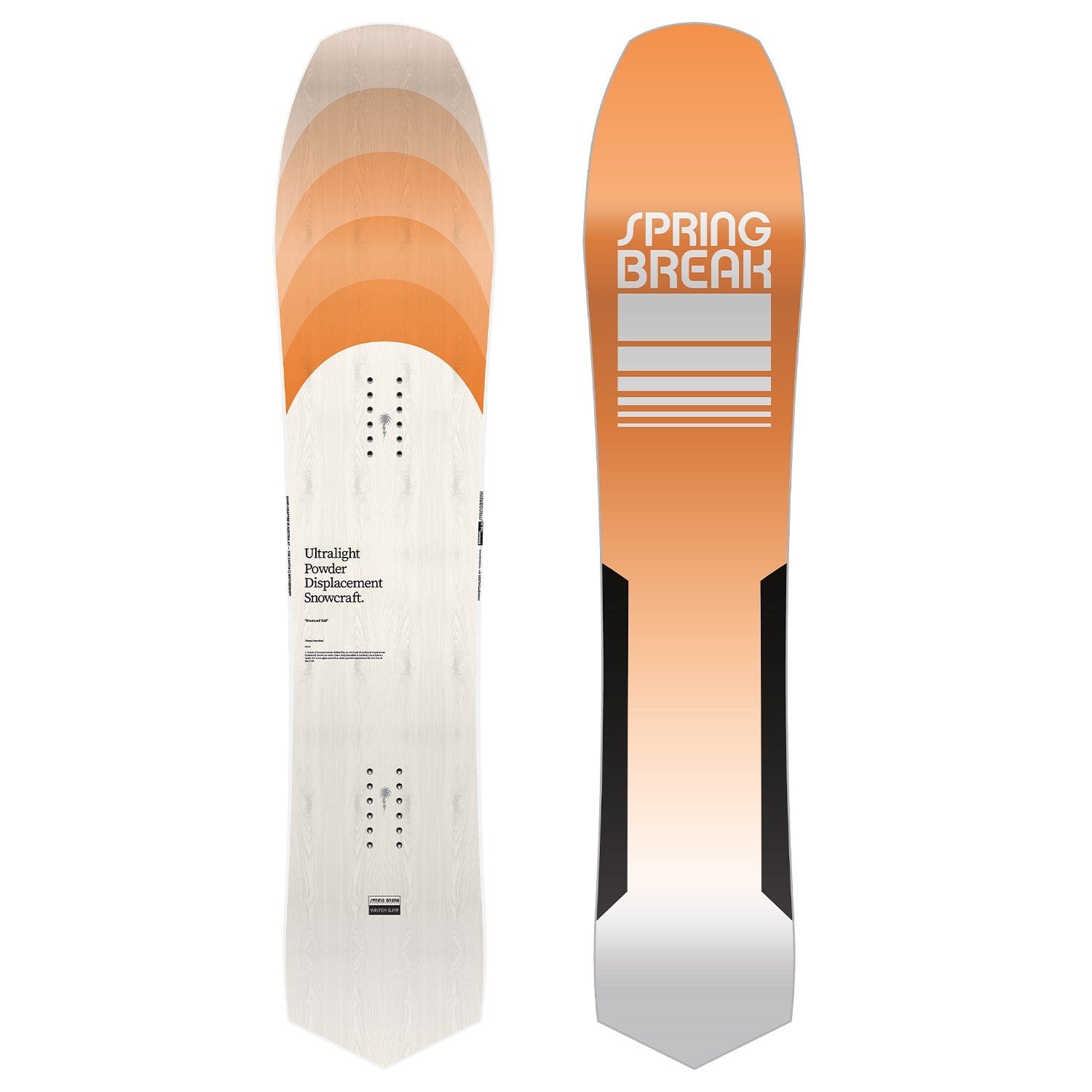 Capita 2022 Snowboards Spring Break Ultralight Powder Displacement  Snowcraft Snowboards