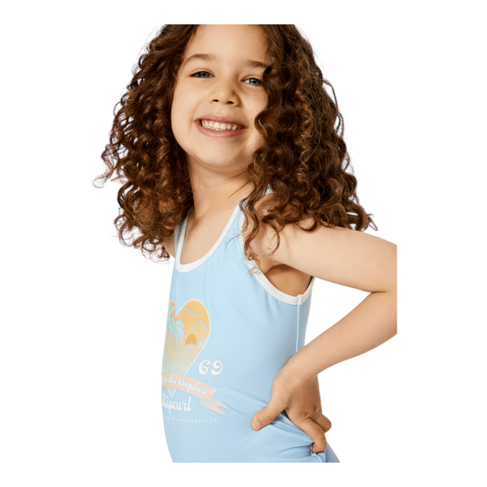 Rip Curl Sunshine Gang One Piece Swimsuit - Girls (1-8 years)