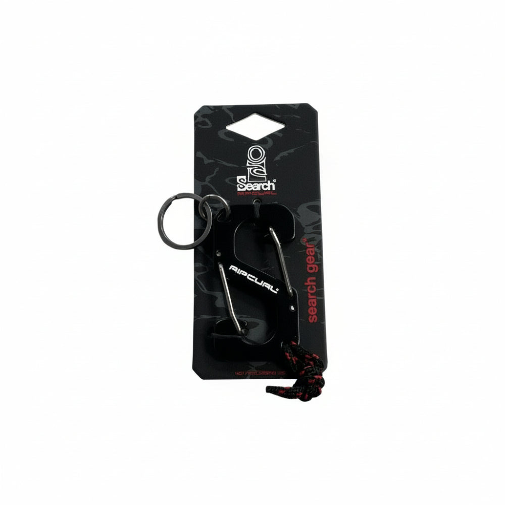 Rip Curl Search Cabinet Key Ring - Black