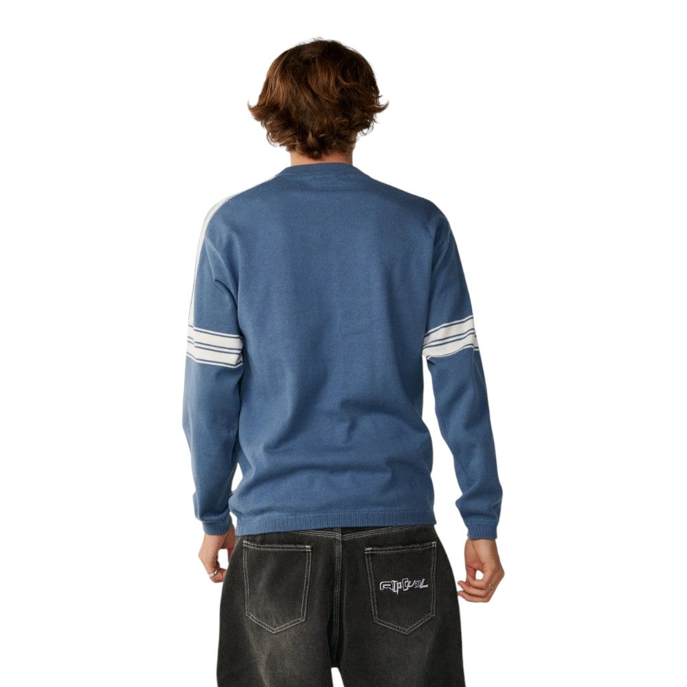 Rip Curl Men's Archive Twu Stripe Crew Knit