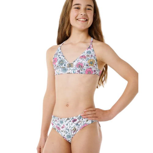 Rip Curl Kids Hibiscus Heat Bikini -Girl Swim Set