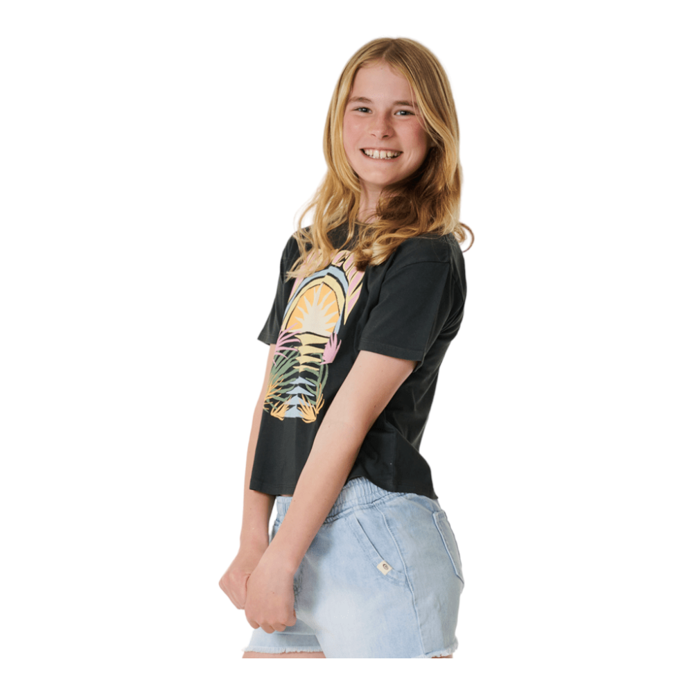 Rip Curl Glow Heritage Crop Tee - Girls (8-14 years)