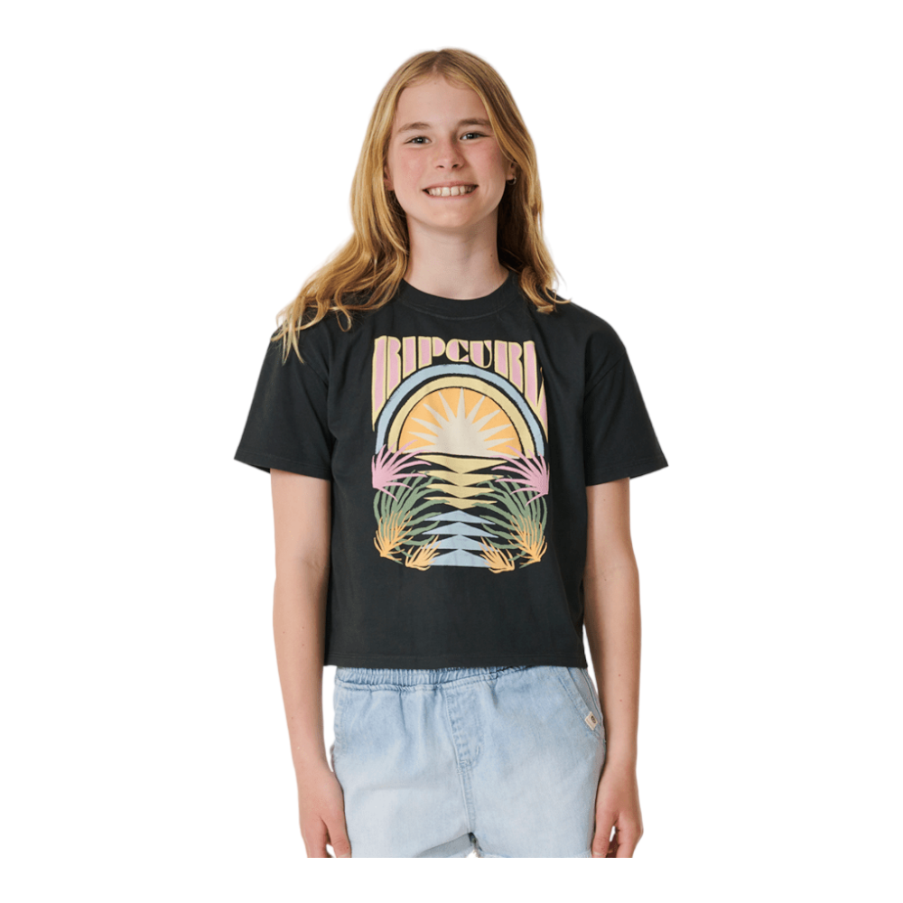 Rip Curl Glow Heritage Crop Tee - Girls (8-14 years)