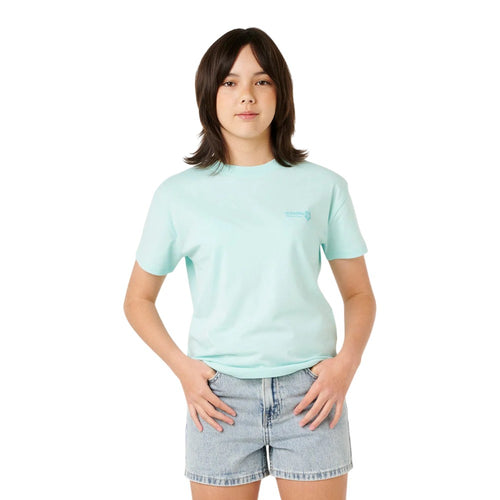 Rip Curl Girls Hibiscus Heat Logo T-shirt