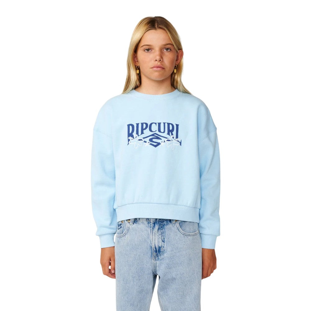 Rip Curl Girls Tropical Cropped Crew