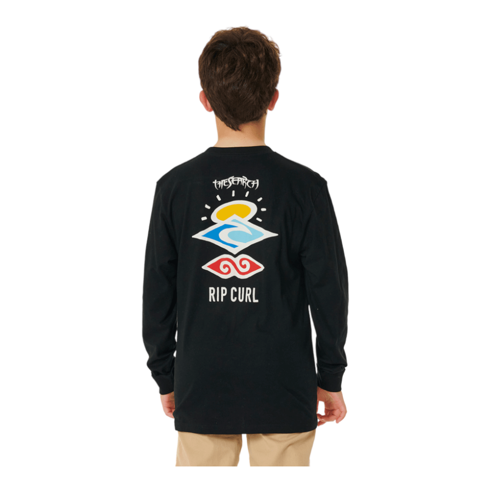 Rip Curl Search Icon Long Sleeve Tee - Boys (8-16 years)