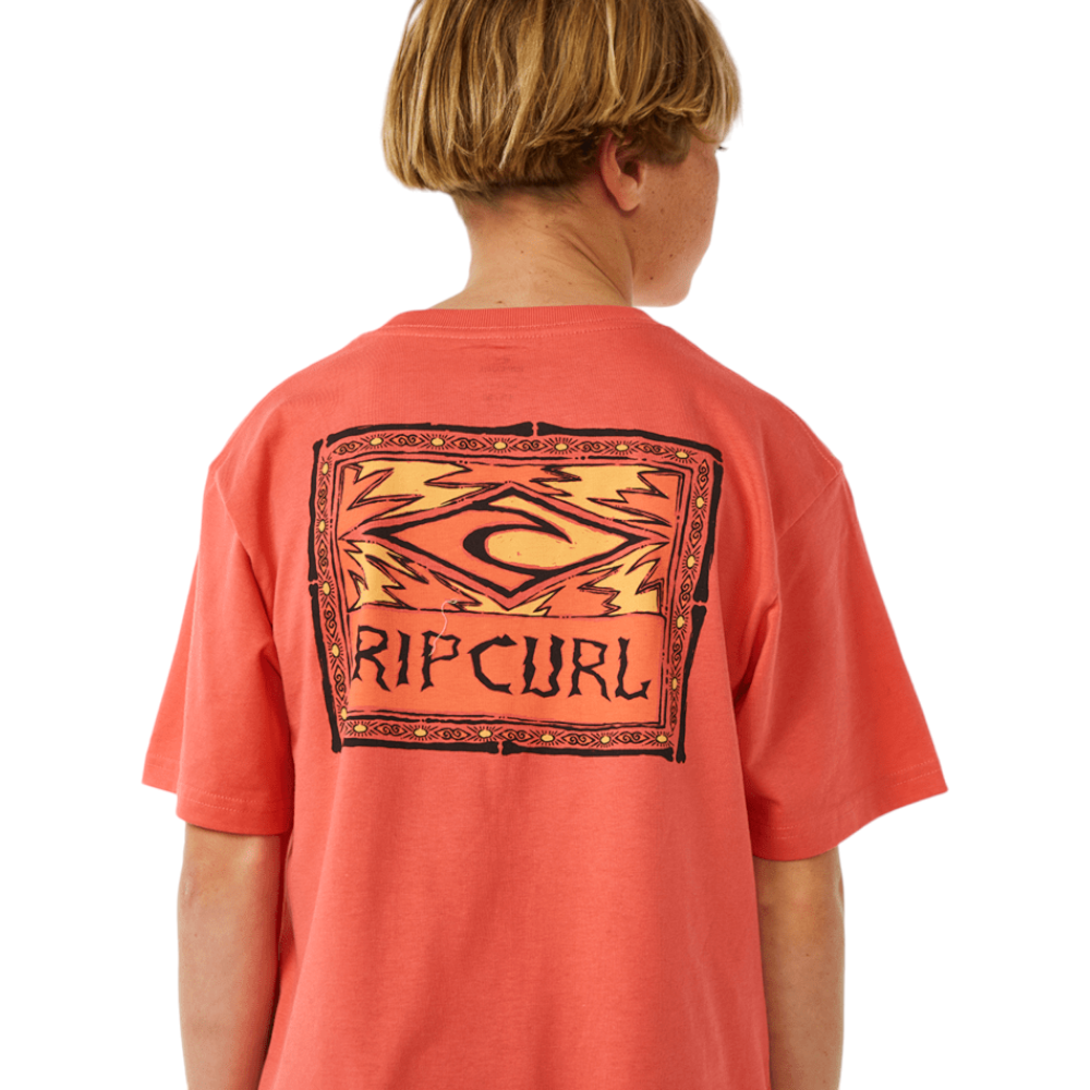 Rip Curl Lost Islands Logo Tee - Boys (8-16 years)
