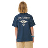 Rip Curl Kids Fadeout Icon Tee -Boy Short Sleeve