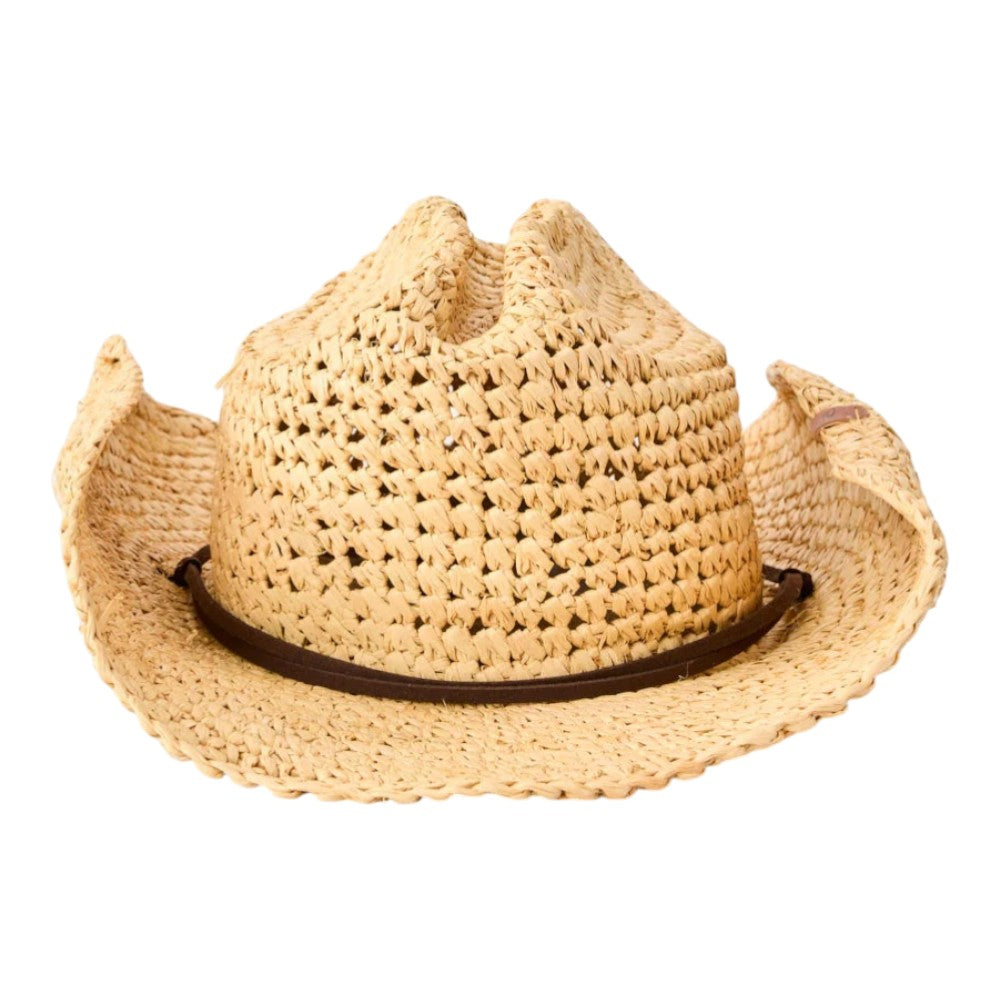 Rip Curl Women's Crushable Straw Cowgirl Hat