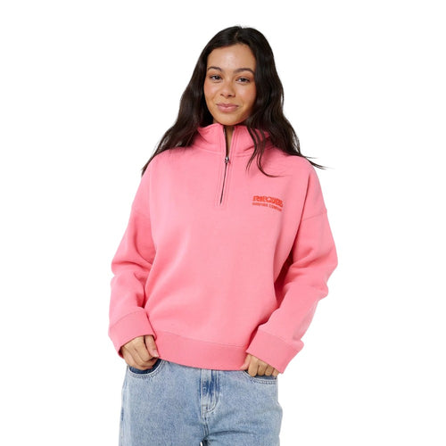 Haut de surf Rip Curl 1/4 zippé Surf Puff pour femme