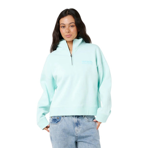 Polaire zippée 1/4 Rip Curl Surf Puff pour Femme