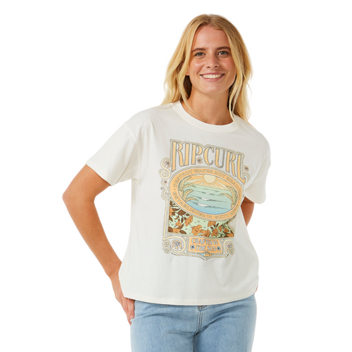 Rip Curl Womens Long Days Relaxed Tee