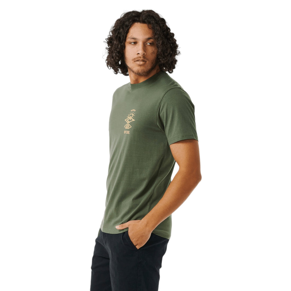 Rip Curl Mens Search Icon Tee Tee