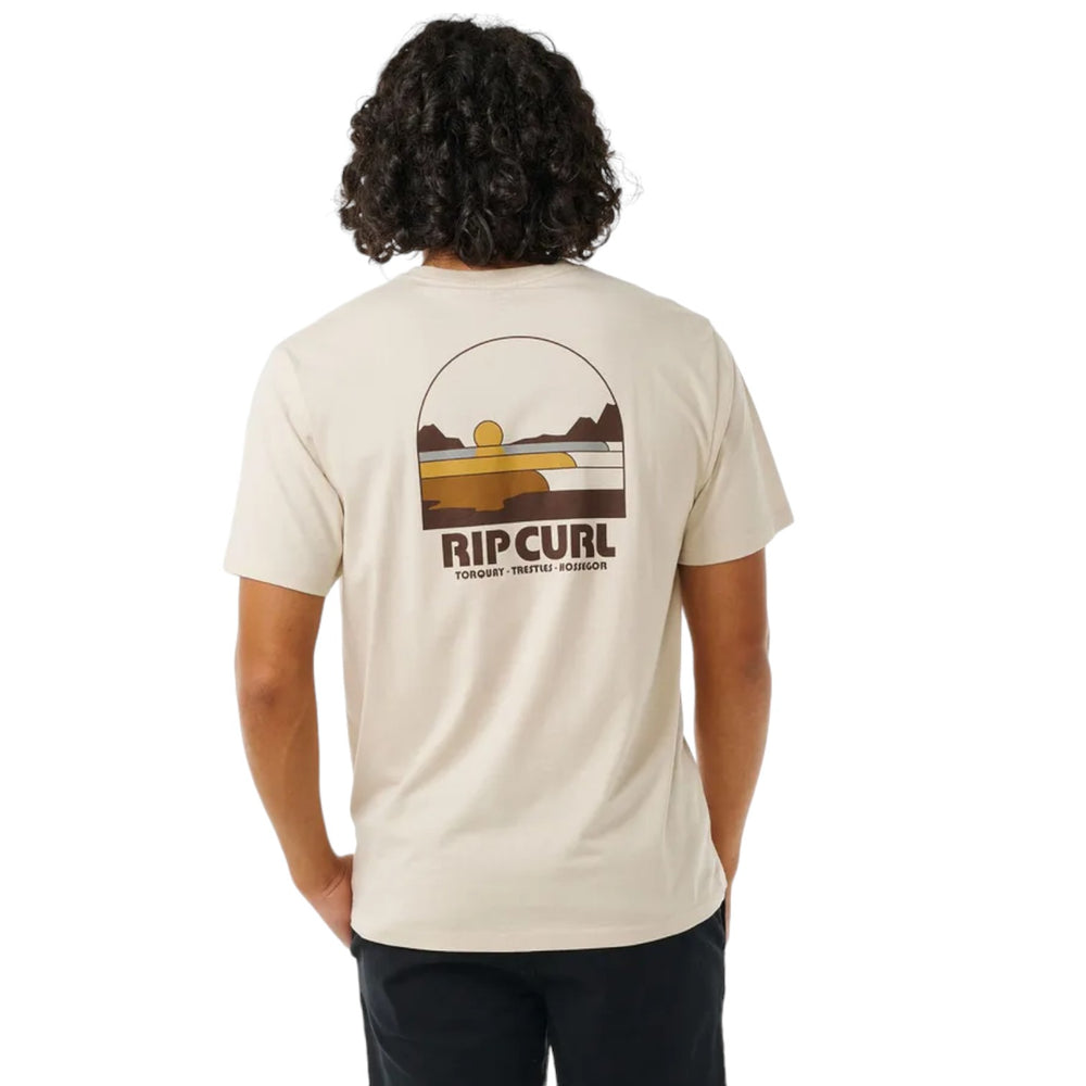 Rip Curl Mens Surf Revival Line Up Tee Tee