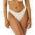 Santorini Terry Hi Leg Skimpy Swim Bottom