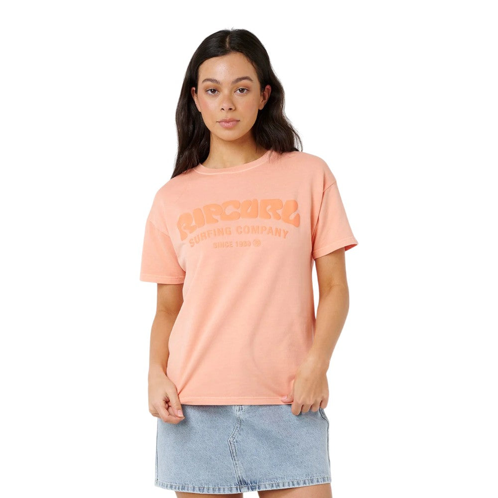 Rip Curl Women's Surf Puff Party Pack Relaxed T-shirt