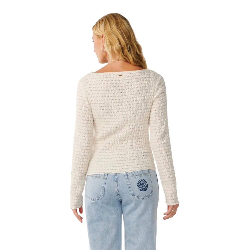 Rip Curl Women's Bossa Nova Textured Ls T-shirt
