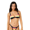 Haut de bikini fixe à rayures de surf Rip Curl pour femme