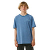 Rip Curl Kids Shred Revival Stripe Tee -Boy Short Sleeve