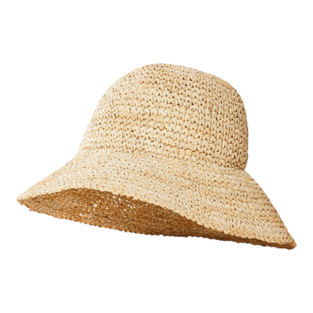 Rip Curl Women's Crochet Straw Bucket Hat