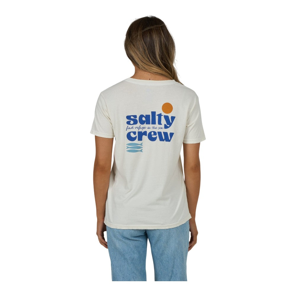 T-shirt boyfriend Small Bite pour femme de Salty Crew