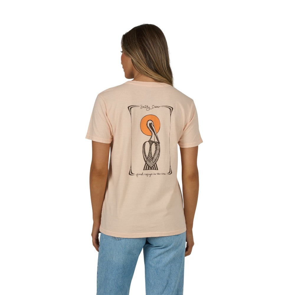 T-shirt Boyfriend Géopélican pour femme Salty Crew