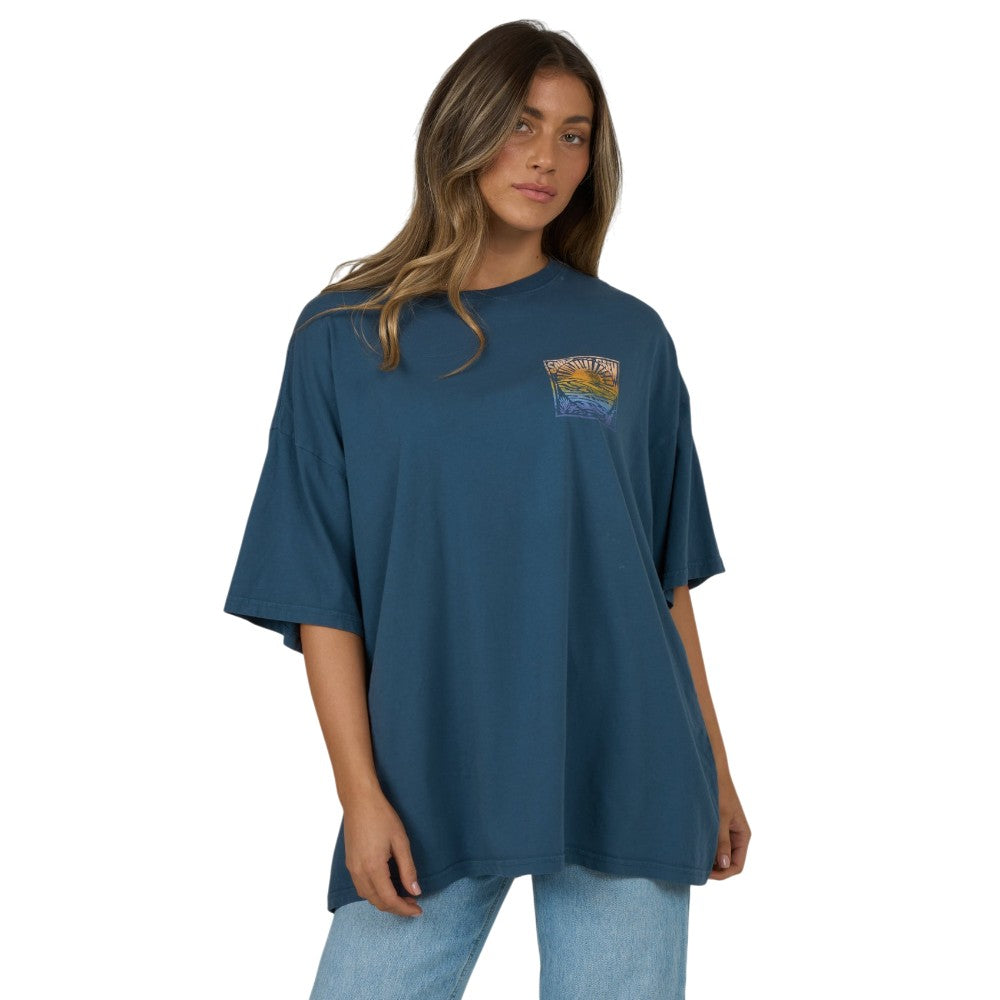 T-shirt boyfriend pour femme Salty Crew