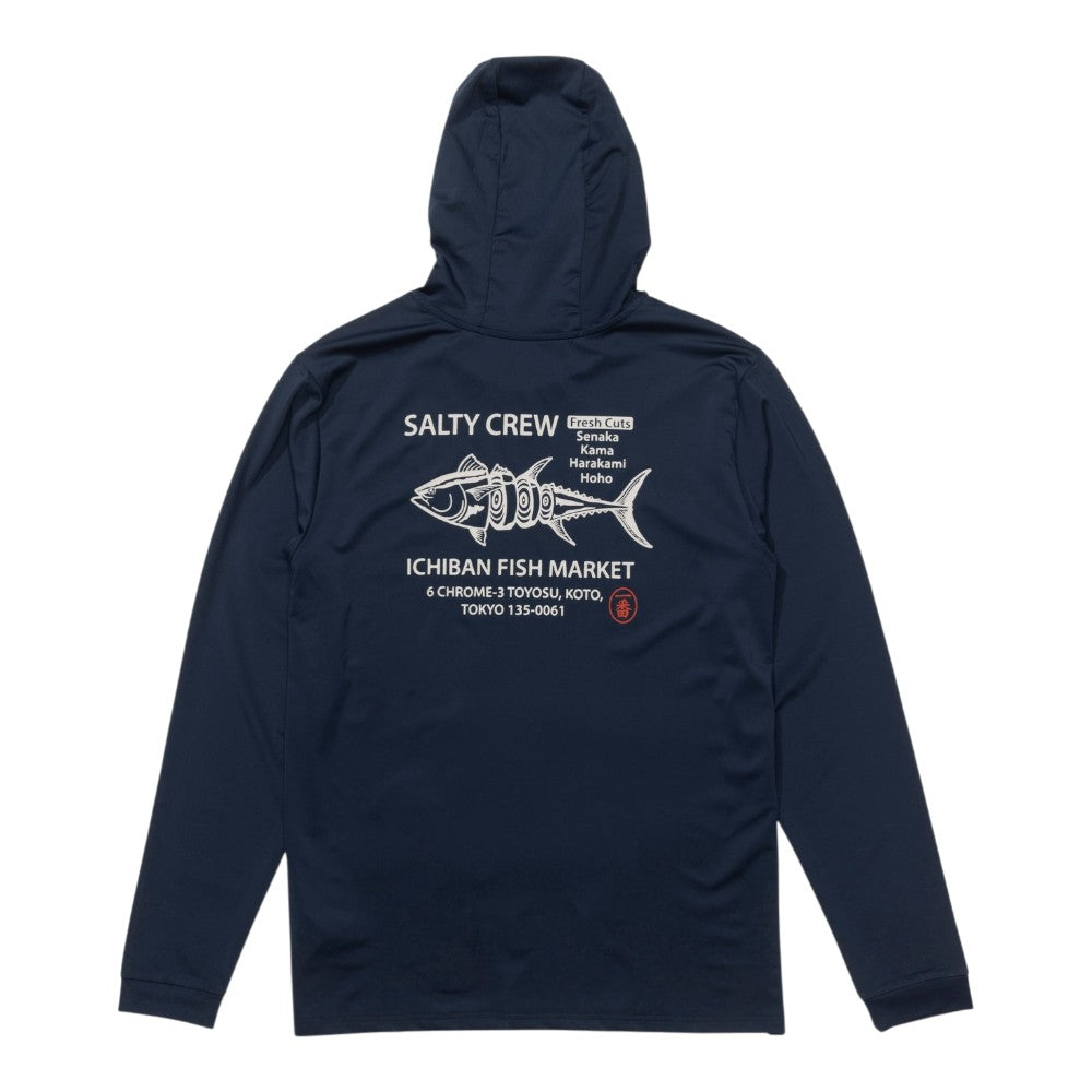 Chandail anti-UV Salty Crew Fish Market Hood