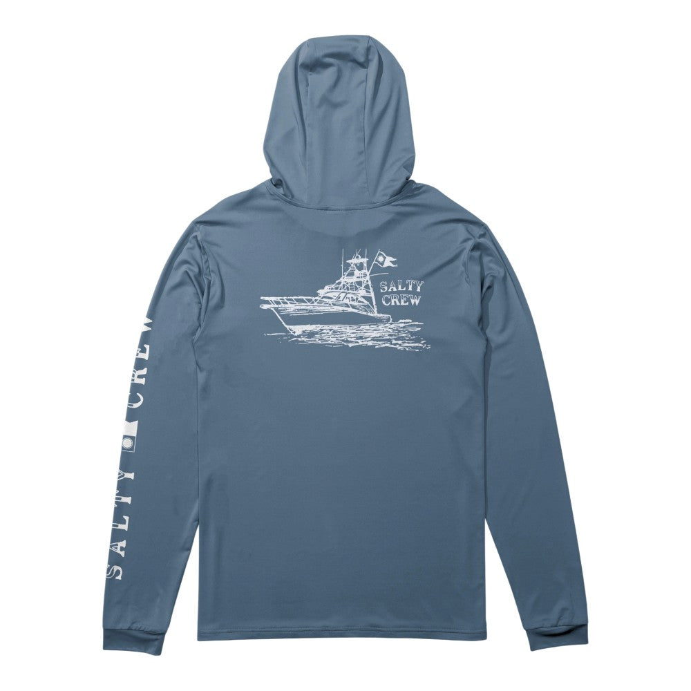 Salty Crew On Board Hood Sunshirt