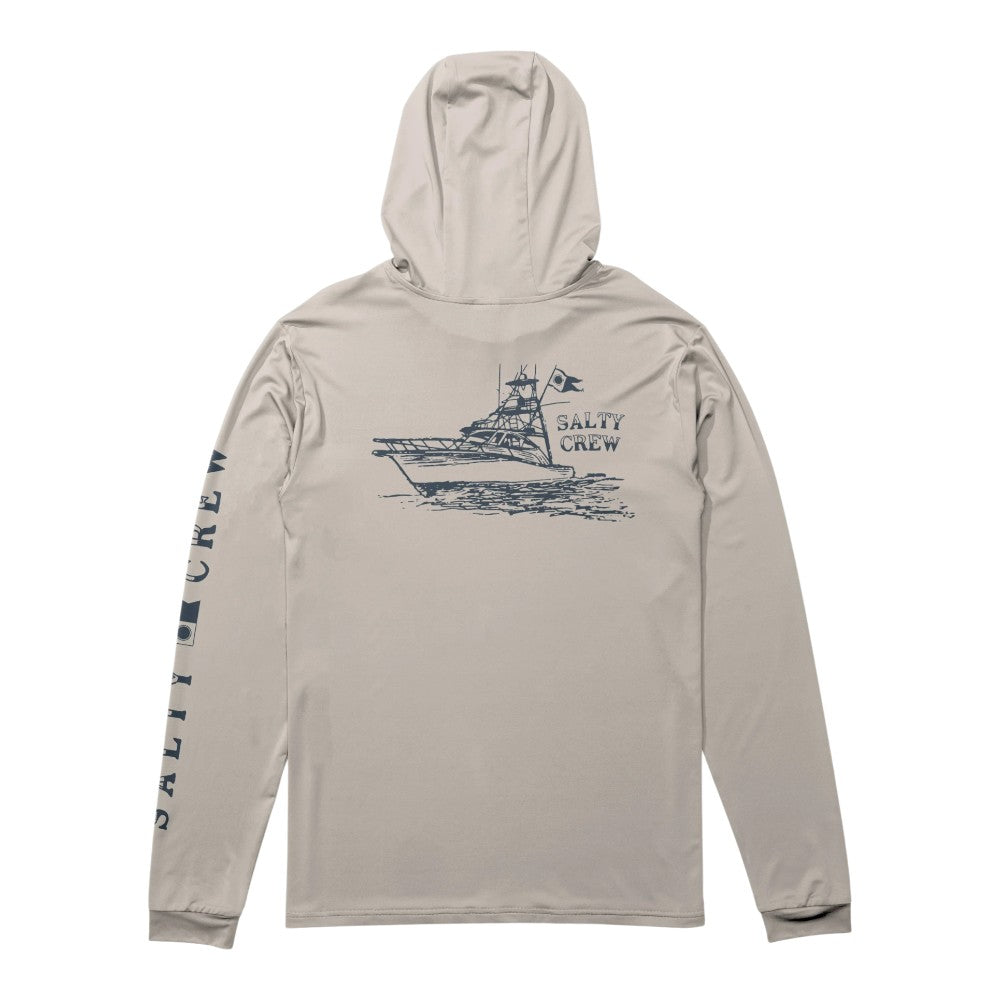 Salty Crew On Board Hood Sunshirt