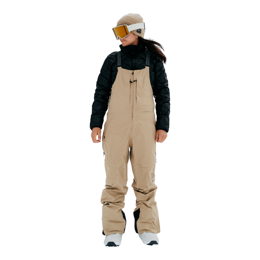 Khaki 686 Snow Bibs 686 Gore-Tex Stretch Dispatch Mens Bib Pant
