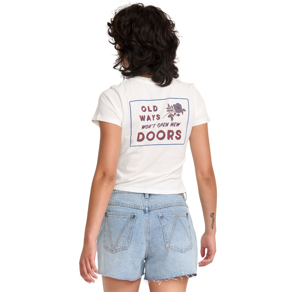 Short en denim RVCA Pacific pour femme