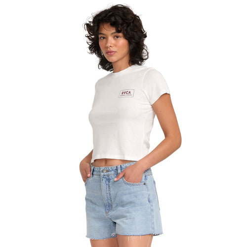 Short en denim RVCA Pacific pour femme