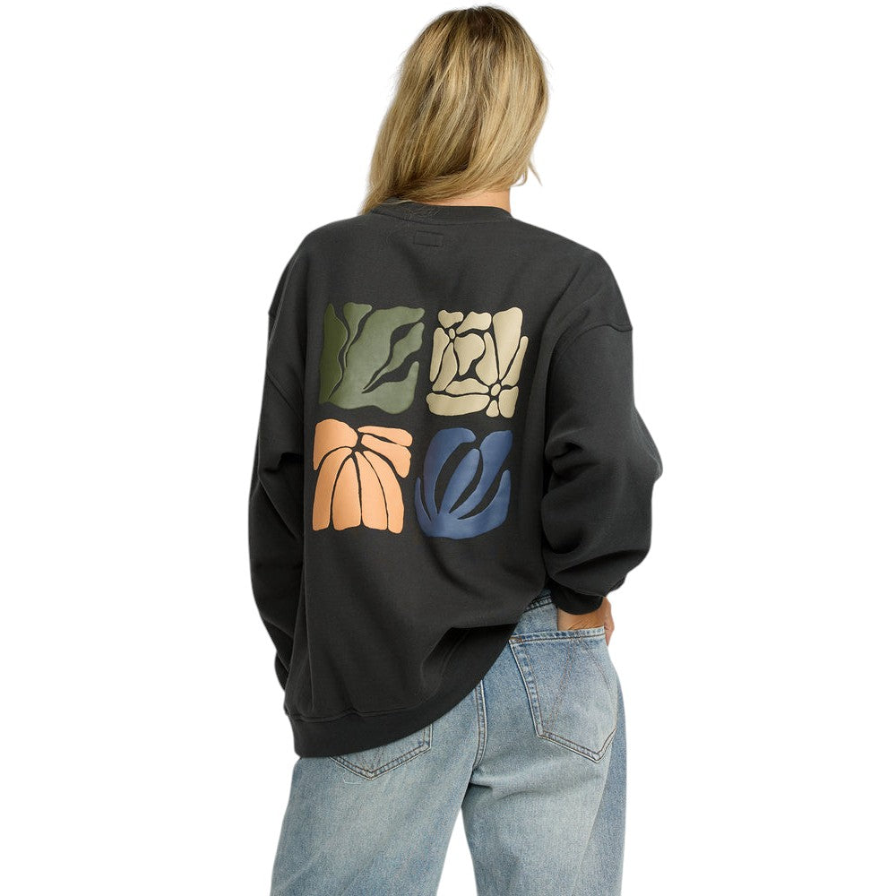 RVCA Womens Baggie Boyfriend Crew