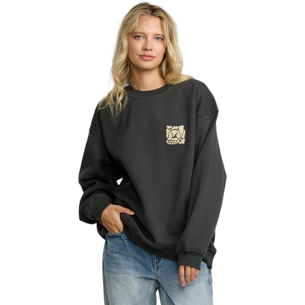 RVCA Womens Baggie Boyfriend Crew