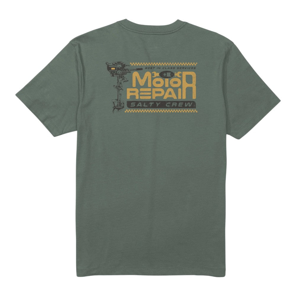 T-shirt manches courtes Salty Crew Motor Repair