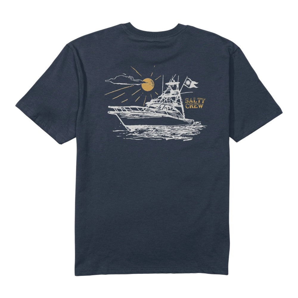 T-shirt classique Salty Crew On Board manches courtes