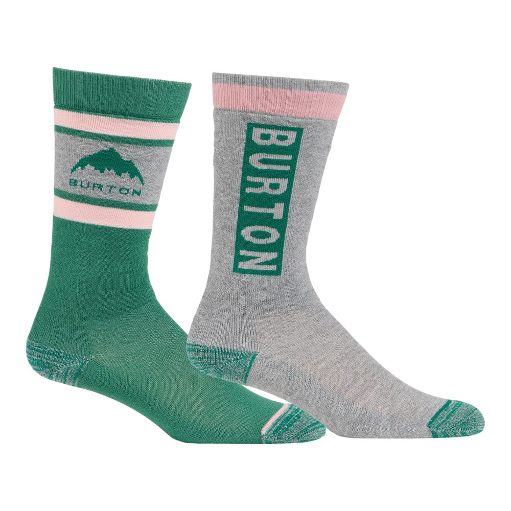 Burton Kids' Weekend Midweight Socks 2-Pack