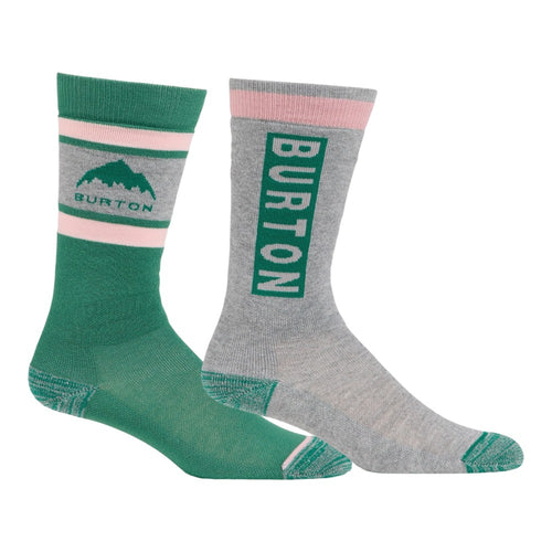 Burton Kids' Weekend Midweight Socks 2-Pack