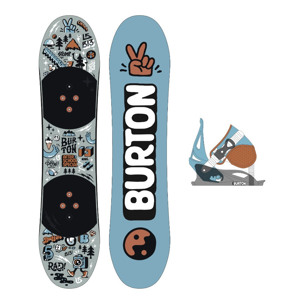 Burton Kids' After School Special Board and Binding Package