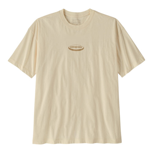 T-shirt surdimensionné à logo ovale Patagonia pour femme, collection 1995