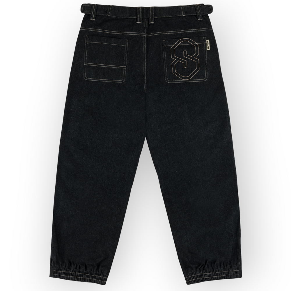 Pantalon de neige Souvenir en denim 3 plis