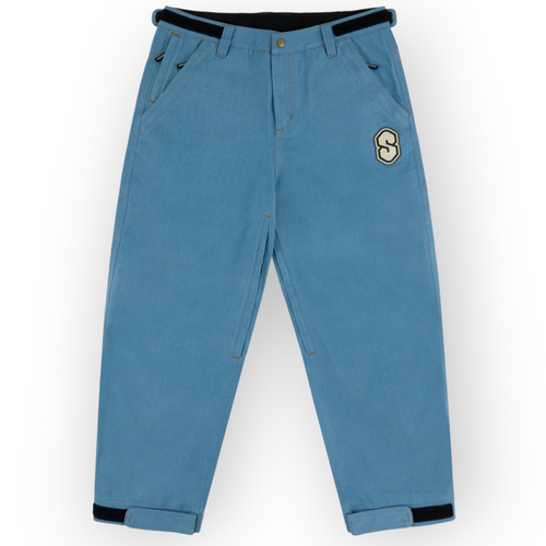 Pantalon de neige Souvenir en denim 3 plis