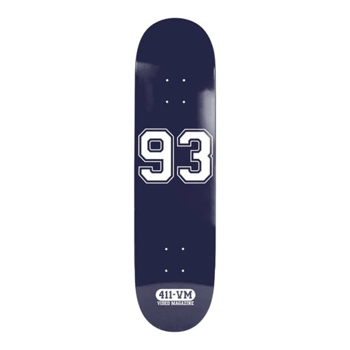 411 Athletic 93 Skateboard Deck 8.25